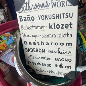 Bed Bath & Beyond Black and White Bath Accessories